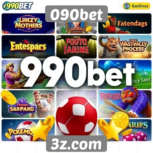 Variedade de jogos disponíveis no 090bet